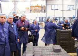 Сортування ягід голубики в Sunberry International